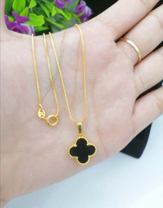 (624) ,14k gold necklace for women 18 inches Lazada PH