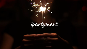 SG Happy Birthday Bronzing Glitter Paper Banner for Party and Home Decoration