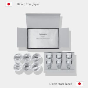 【Direct From Japan】KOSE Infinity 6 Days Bounce Infusing | 6-Day Intensive Firming & Rejuvenating Face Mask