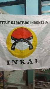 Bendera INKAI Institut Karate Do Indonesia Rumbai