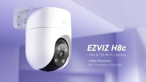 EZVIZ H8C WIFI CAM OUTDOOR 2MP/4MP PLUS INCLUDED MICRO SD 64GB / 128GB - ORIGINAL GARANSI