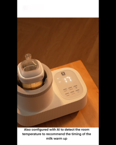 Snow Bear 2-In-1/ 5-in-1 Milk Shaker & Baby Bottle Warmer with 3 Pin Plug/Safety Mark