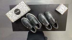 Prodigo * Sepatu Pria Battoa Full Black | Sepatu Sneakers | Casual | Terbaru