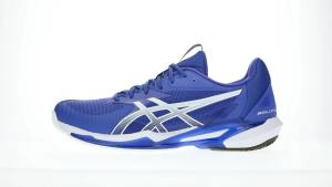 ASICS Men SOLUTION SPEED FF 3 Tennis Shoes in Dark Cobalt/White