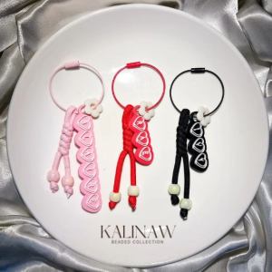 KALINAW Heart Personalized Name Keychain/ Name Charm/ Giveaways I Premium 3D Printed PLA
