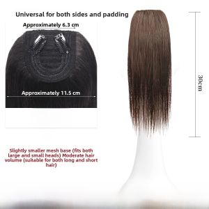 Defancy | Invisible One Piece Wig Extensions Natural Hair Density Increase Hairpiece Top Piece Volume Booster Realistic Hair System