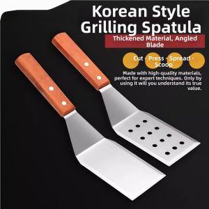 Jiaxun | Stainless Steel Flat Spatula for Steak/Pizza/Teppanyaki