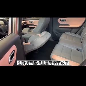 ZLWR AION V ที่นอนรถที่นอนลมคู่ในรถพับขับรถด้วยตนเองแคมป์ประกอบรถยนต์การปรับเปลี่ยนภายในอุปกรณ์เหมาะสำหรับไดรฟ์ขวา aion v