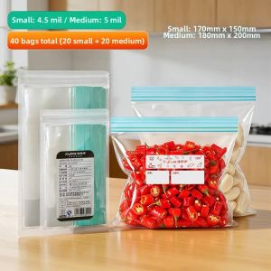JOYBOS | Food Grade Sealing Freezer Bags Thickened