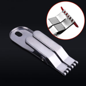 1PC Earthworm Bait Earthworm Clip Hook Quick Bait Live Bug Stainless Steel Fishing Fish Supplies Equipment Tools Accessories