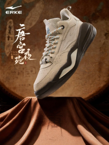 Erke | Fall New Arrival Mens High Top Skate Shoes