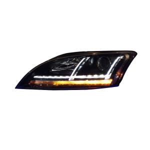 HDS.FOCUS | Modification Headlight Assembly for 06-14 Audi TT with Projector Lens LED Flow Turn Signals