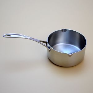 Premium Quality 304 Stainless Steel Food Grade Pot for Heating Milk Chocolate Butter Macarons European Style Kitchen Cooking Utensil