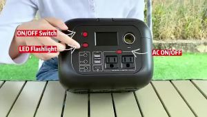 Expose Portable Power Station with 780000mAh High Capacity 600W AC Rated Power 10W Wireless Charging Car Charging 3-Year Warranty 24-Hour Delivery