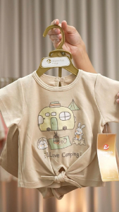 Elegant Kids ชุดเด็กผู้หญิง 12เดือน-3ขวบ ชุดเสื้อแขนสั้นพร้อมกางเกงขาสั้น ลายแคมปิ้ง Collection | Babytrend