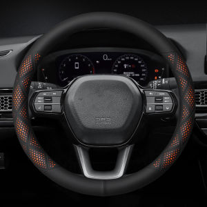 NEW Style Car Steering Wheel Cover Breathable Anti Slip Leather For MINI Cooper S JCW F55 F56 F57 F60 R50 R52 R53 R55 R56 R57 R58 R59 R60 R61 Accessories