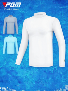 PGM GOLF | Sun Protection Ice Silk Underwear Slim Fit Long Sleeve Mens T-Shirt