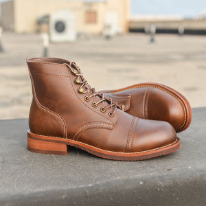 Giày Công Sở Da Vintage Kích Cỡ Lớn