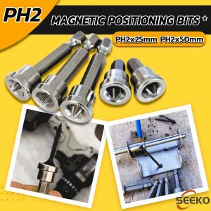 Seeko Magnetic Positioning Screwdriver Bits Screw Positioning Bit Hex Shank Screw Positioning Bit
