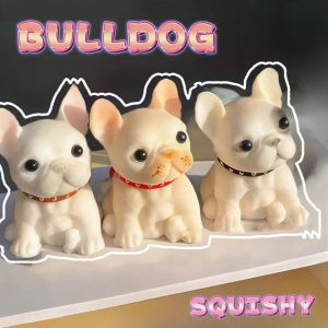 Squishy Puppy Bulldog Pug Bóp Đồ Chơi Kẹp Mềm Pop Fidget Cho Trẻ Em Trang Trí Văn Phòng Quà Tặng Giải Trí Động Vật Theo Chủ Đề Thuốc Giảm Căng Thẳng