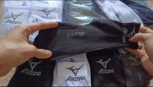 12 Pasang Kaos kaki pendek polos pria