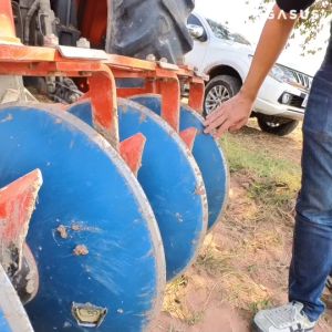 ใบผาน 22 นิ้ว สําหรับผานพรวน จานไถม้าบินเพกาซัส (เหล็กโบรอน)