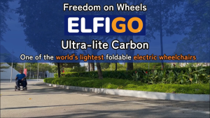 Falcon Ultra-Lite Carbon Motorised Electric Wheelchair (11.7 kg)
