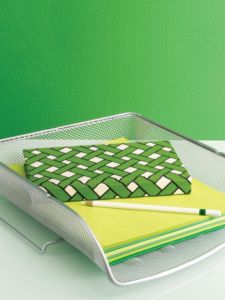 Strengthened Vertical Metal Document File Rack Office Supplies Archival Storage Basket Business Classification File Basket