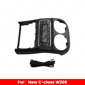 Rear Air Conditioner Control Panel LCD Switch Touch Screen AC Conditioning Panel For Mercedes Benz New C Class W206 Auto Parts
