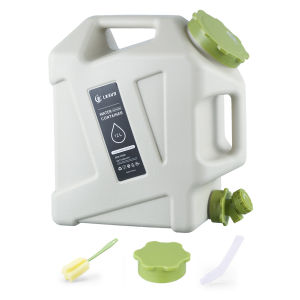 12L Drinking Water Bucket with Faucet Water Dispenser Carrier Large Capacity Water Storage Tank for Vehicle Car Camping