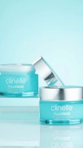 Clinelle Pureswiss Hydracalm Cream 40ml - Hydration Reduces Fine Lines & Restore Skin Moisture