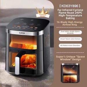 Supor | Fluorine-Free Titanium-containing Infrared Air Fryer
