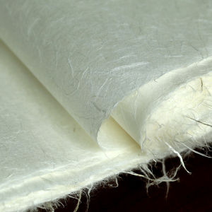 Thickened Handmade Long Fiber  Skin Paper Calligraphy Artwork Tea Packaging Paper Cloud Dragon Xuan Paper Business Supplies