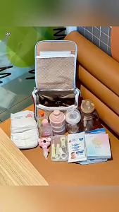Mommy Portable Storage Bag Large Capacity Susu Pamper Diaper Wallet Purse Makeup Travel Handbag