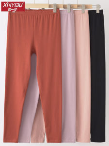 New Step Womens Thin Pure Cotton High Waist Loose plus Size Warm Underwear Pants Autumn Thermal Trousers 5205 Home Clothes