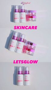 LetsGlow Skincare Paket Acne BPOM