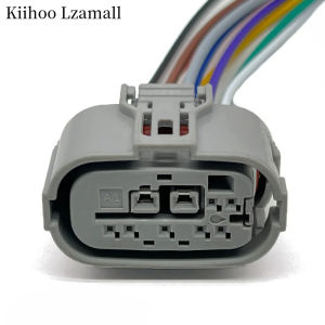 ขั้วต่อสายไฟสายรัดอิเล็กทรอนิกส์ปลั๊กสวิตช์เกียร์กล่องเกียร์อัตโนมัติ9Pin สำหรับ Toyota Corolla Camry Reiz 90980-12362 4F5908-0000