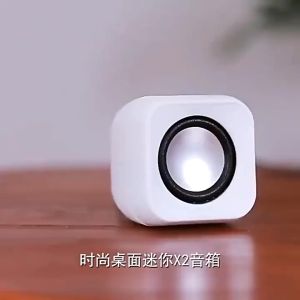 【HOT】Mini Audio Multimedia Wired Home Desktop Computer Player High Fidelity 360° Surround Subwoofer Desktop AUX 4D Stereo Sound Quality Speaker With USB Volume Control 3.5mm Pembesar Suara有线音响 音箱