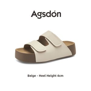 Agsdon | Platform Slip-on Women Sandals