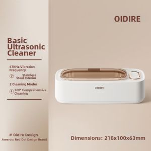 Ultrasonic Eyeglasses Jewelry Denture Cleaner
