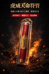 Tiger Might Destiny Amulet Master Beilongwang · Handmade｜Limited  only 2 pieces Blessed for 5 years. Thailand Amulet