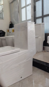 Modern White Big Size Watercloset Ceramic Soft closing seat and cover / 1pc Big Size toilet