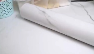 60CMx3M Large Self Adhesive Marble Waterproof Wallpaper Sticker Bathrooms Kitchen Countertops Waterproof Heatproof