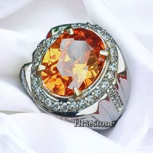 CINCIN BATU MADEIRA CITRINE OVAL CUTTING