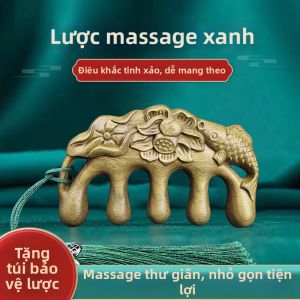 XIAOLIZI | Máy Massage Đầu Kích Thích Huyệt Đạo Và Chải Da Đầu