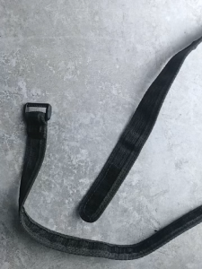 Tactical Adjustable Hunting Belt Airsoft Shooting Waistband Black Nylon Hook-and-Loop Belt