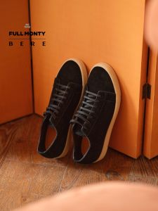 Vintage Style Genuine Leather Mens Casual Shoes
