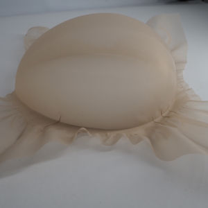 5pcs/lot Half Wig Caps Arched Shape Silk Top Net for Making Mens Toupee Hair Topper Base