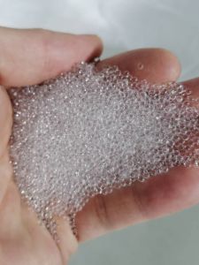 Transparent Glass Beads Solid Ink Filled Polishing Experiment Microorganism Cultivation Coating Silicon Dioxide Beads