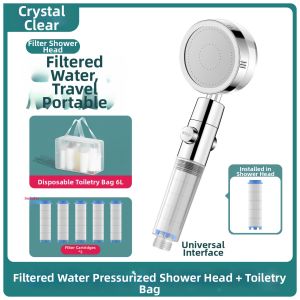 MINXOSU | Portable Filtered Pressurizing Shower Head